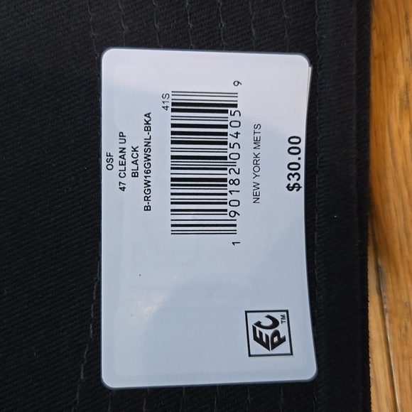 NWT New York '47 Brand 2 Tone MLB Adjustable Strapback Hat Dad Cap - Picture 10 of 10